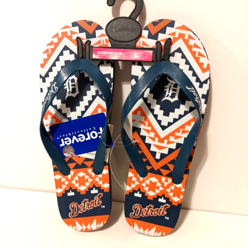 ⚾ MLB Detroit Tigers Sandals